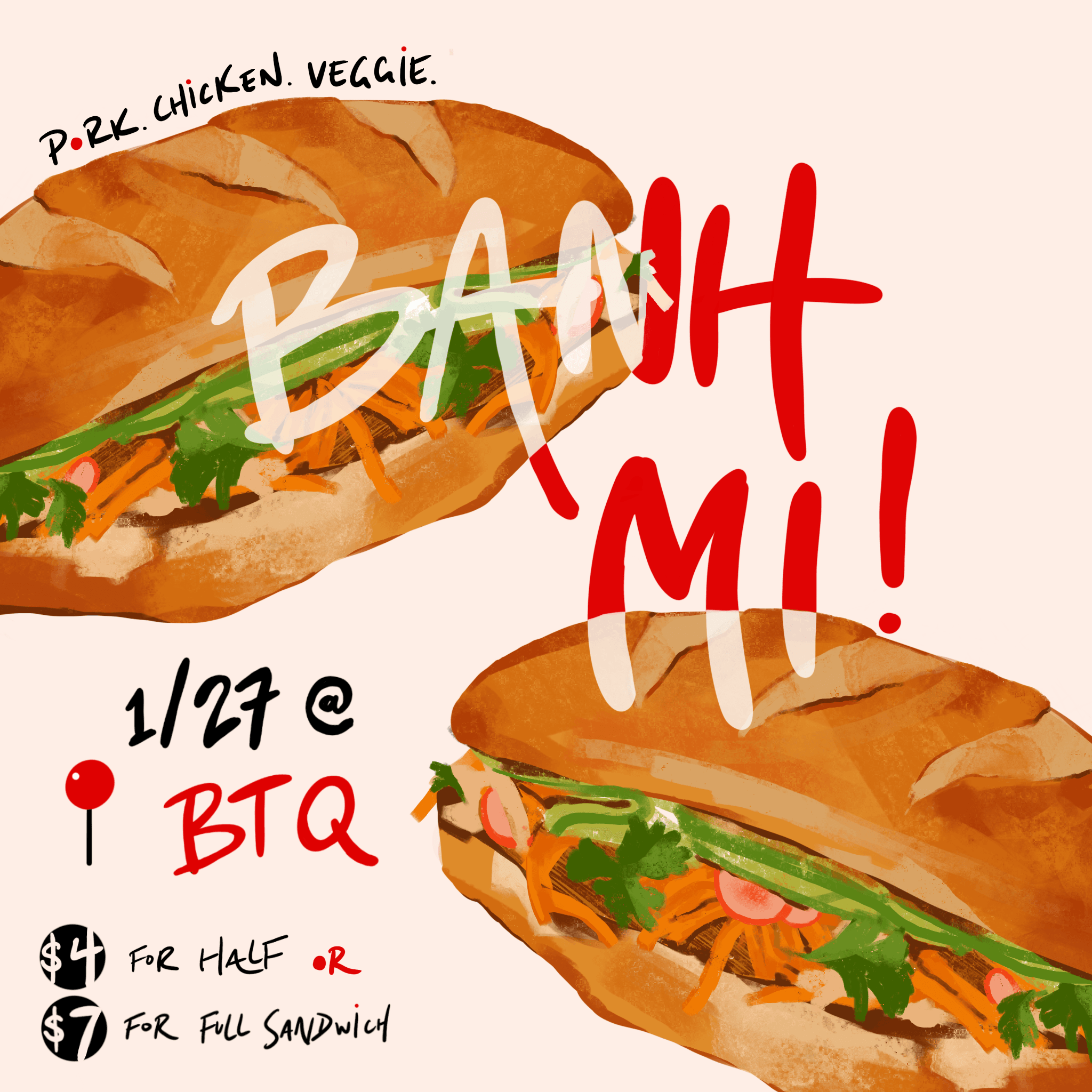 Banh Mi Fundraiser Graphic